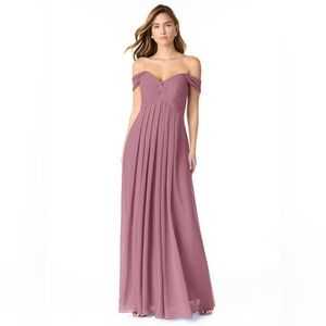 Azazie Kaitlynn vintage mauve size 4